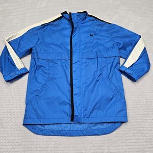 Women's Nike Blue Track Style Jacket‎ Size Large 14-16